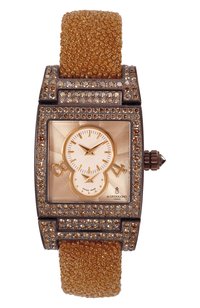 Часы white gold cognac diamonds DE GRISOGONO, арт. TINO S17 AT, фото 1