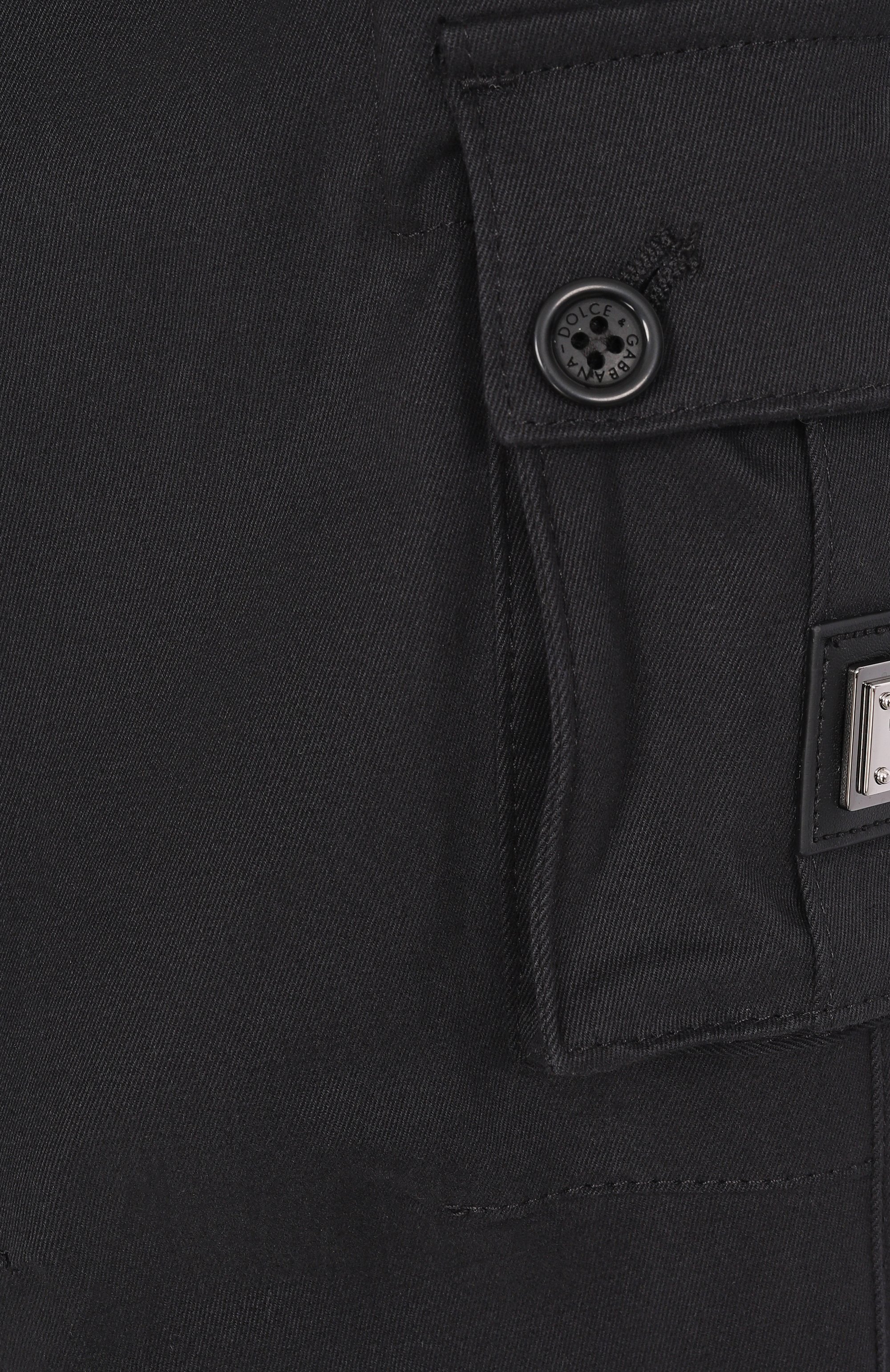 Хлопковые джоггеры DOLCE & GABBANA, арт. L45P22/FUFJH_001, фото 3