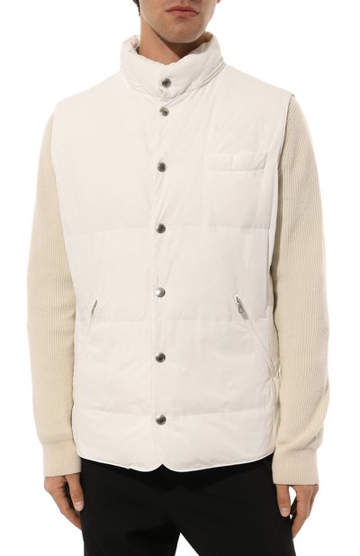 Пуховый жилет BRUNELLO CUCINELLI, арт. MM4031716, фото 3