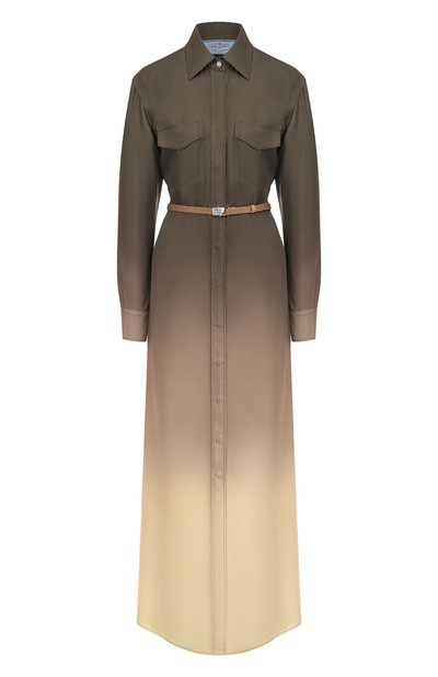 Женское шелковое платье PRADA, арт. P3M38H/14J3
