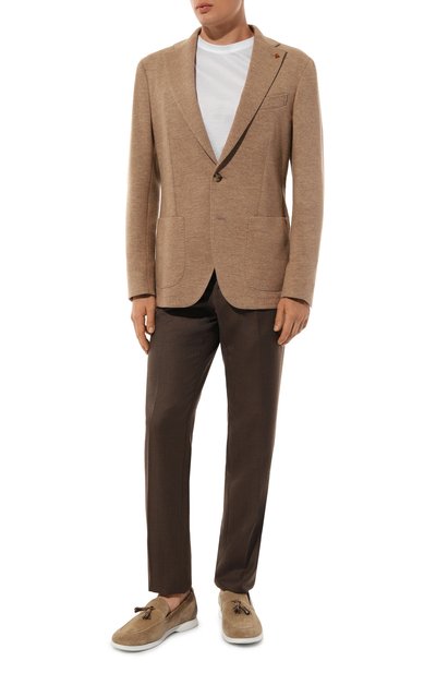 Пиджак из шерсти и хлопка SARTORIA LATORRE, арт. JD74/JG072, фото 2