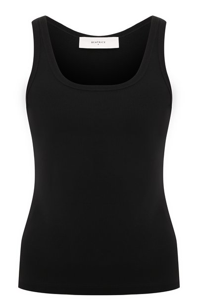 Женская хлопковая майка BEATRICE .B, арт. 24FE8571/RIB