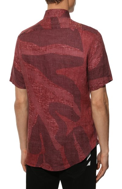 Льняная рубашка CORNELIANI, арт. 89I126-2111903/00, фото 4