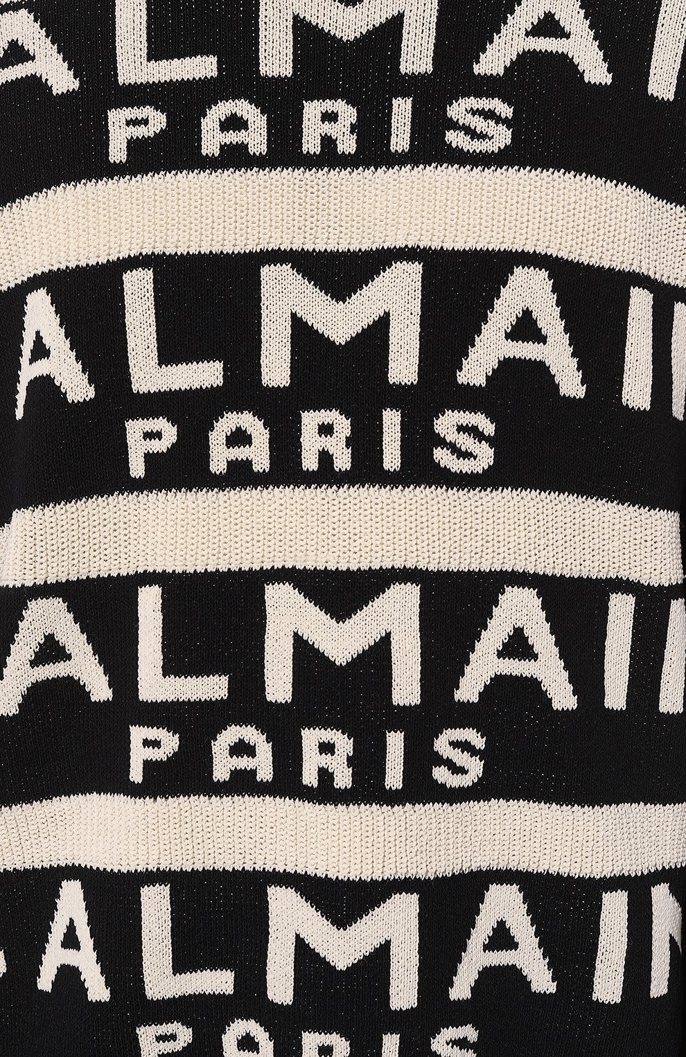 Свитер BALMAIN черного цвета по цене 132000 руб., арт. YH1KE010KC56, фото 5 Свитер BALMAIN, арт. YH1KE010KC56, фото 5