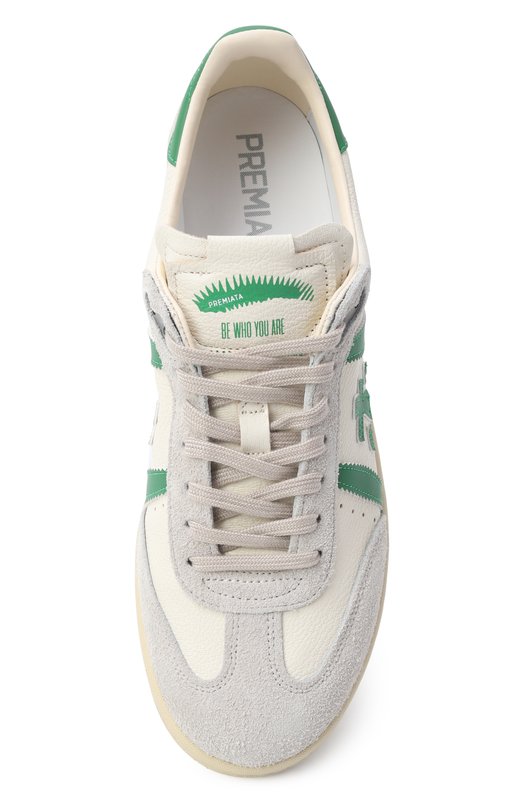 Кожаные кеды Bonnie Premiata B0NNIE/VAR 8124 Белый  B0NNIE/VAR 8124 Фото 5