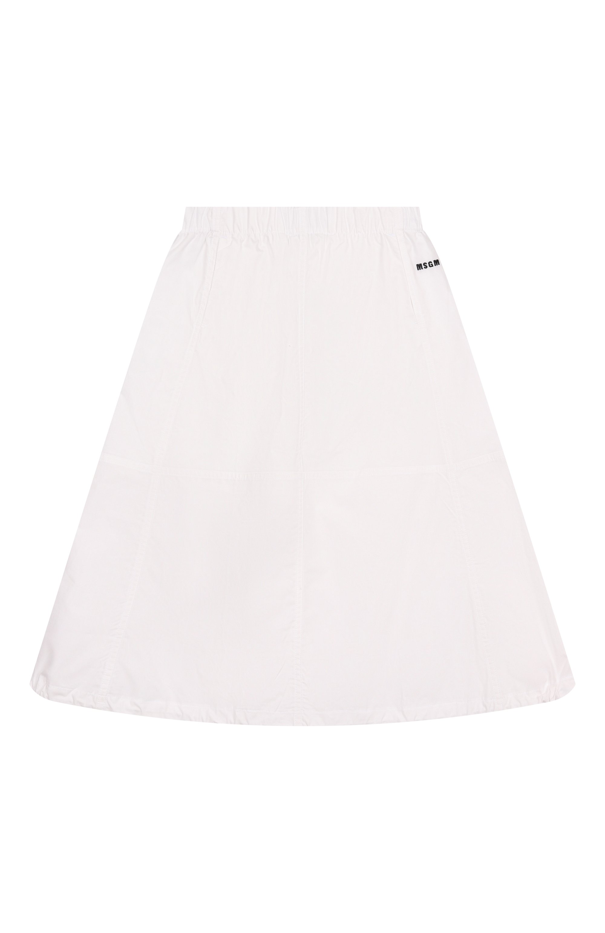 Хлопковая юбка MSGM KIDS, арт. S5MSJGSK261, фото 2