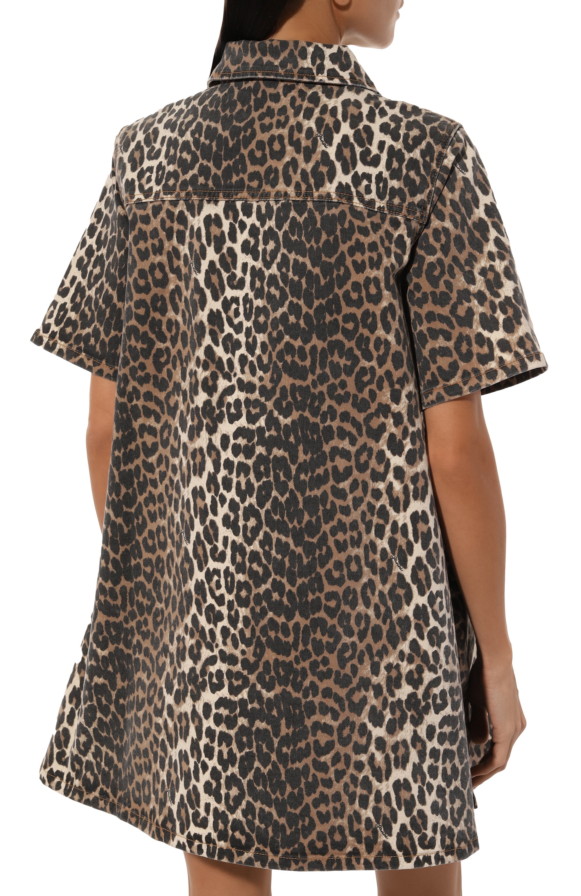 Джинсовое платье GANNI, арт. J1528/6508, фото 4