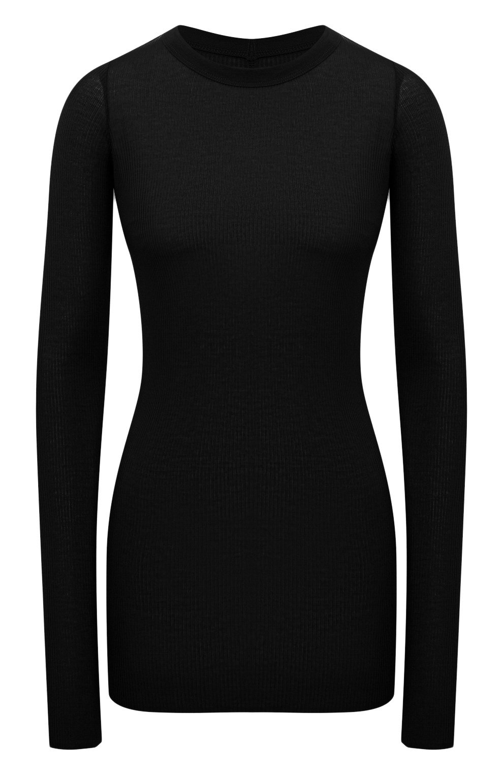 Лонгслив из вискозы и шелка RICK OWENS, арт. RP02A7202/RC, фото 1