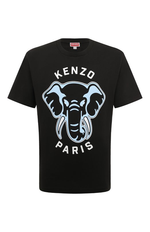 фото Хлопковая футболка kenzo