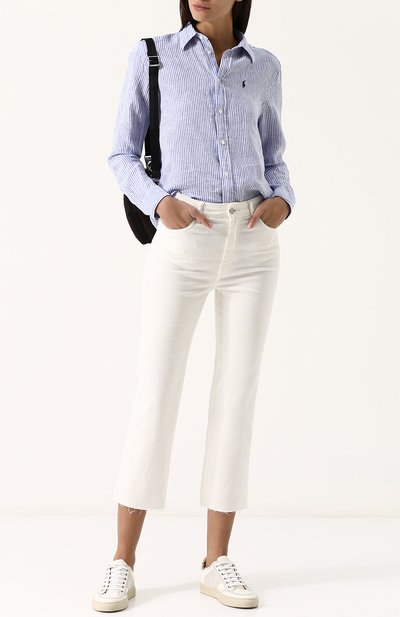 Льняная рубашка POLO RALPH LAUREN, арт. 211697463, фото 2