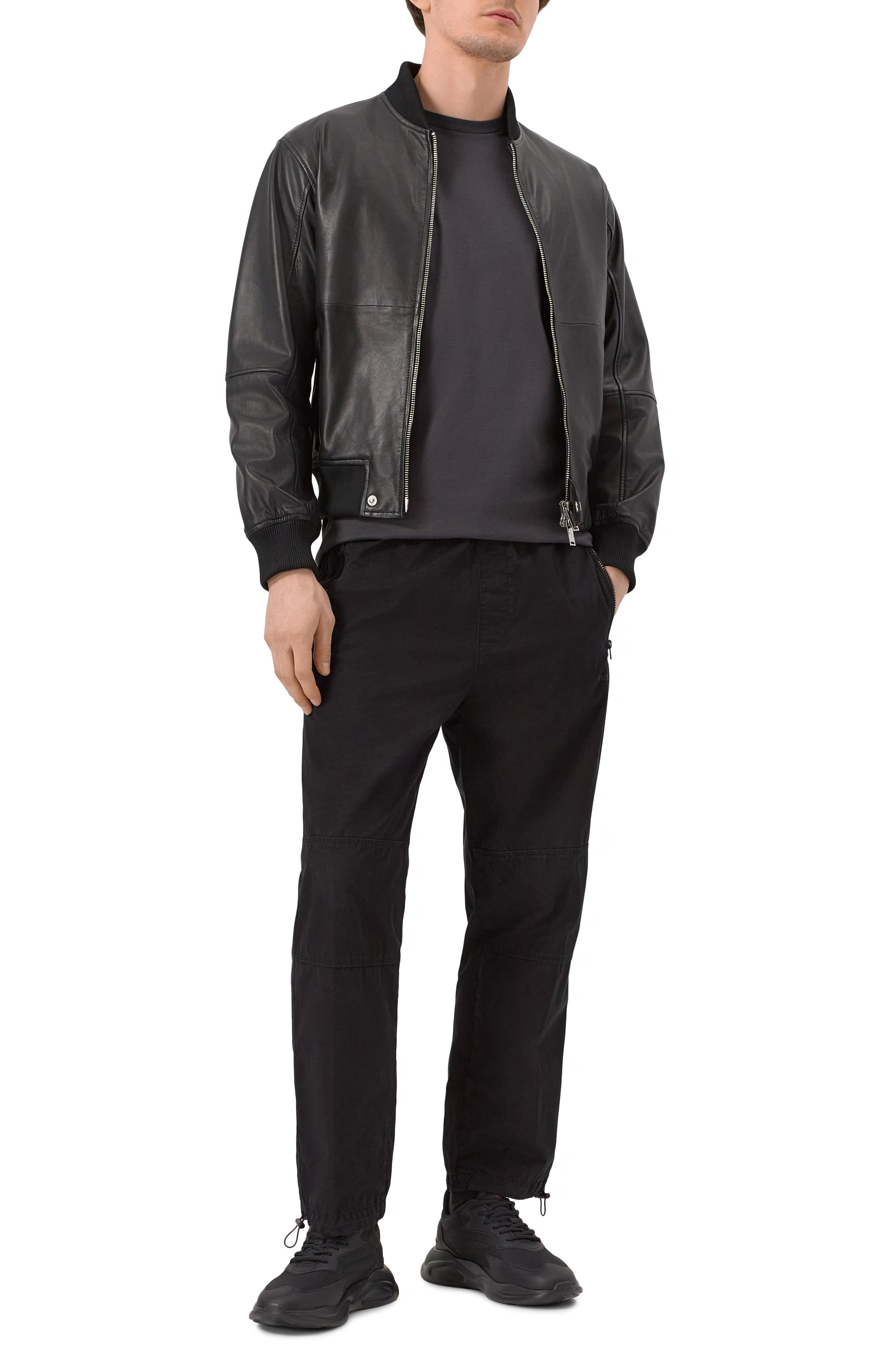 Кожаный бомбер ICEBERG, арт. Z011/6805, фото 2