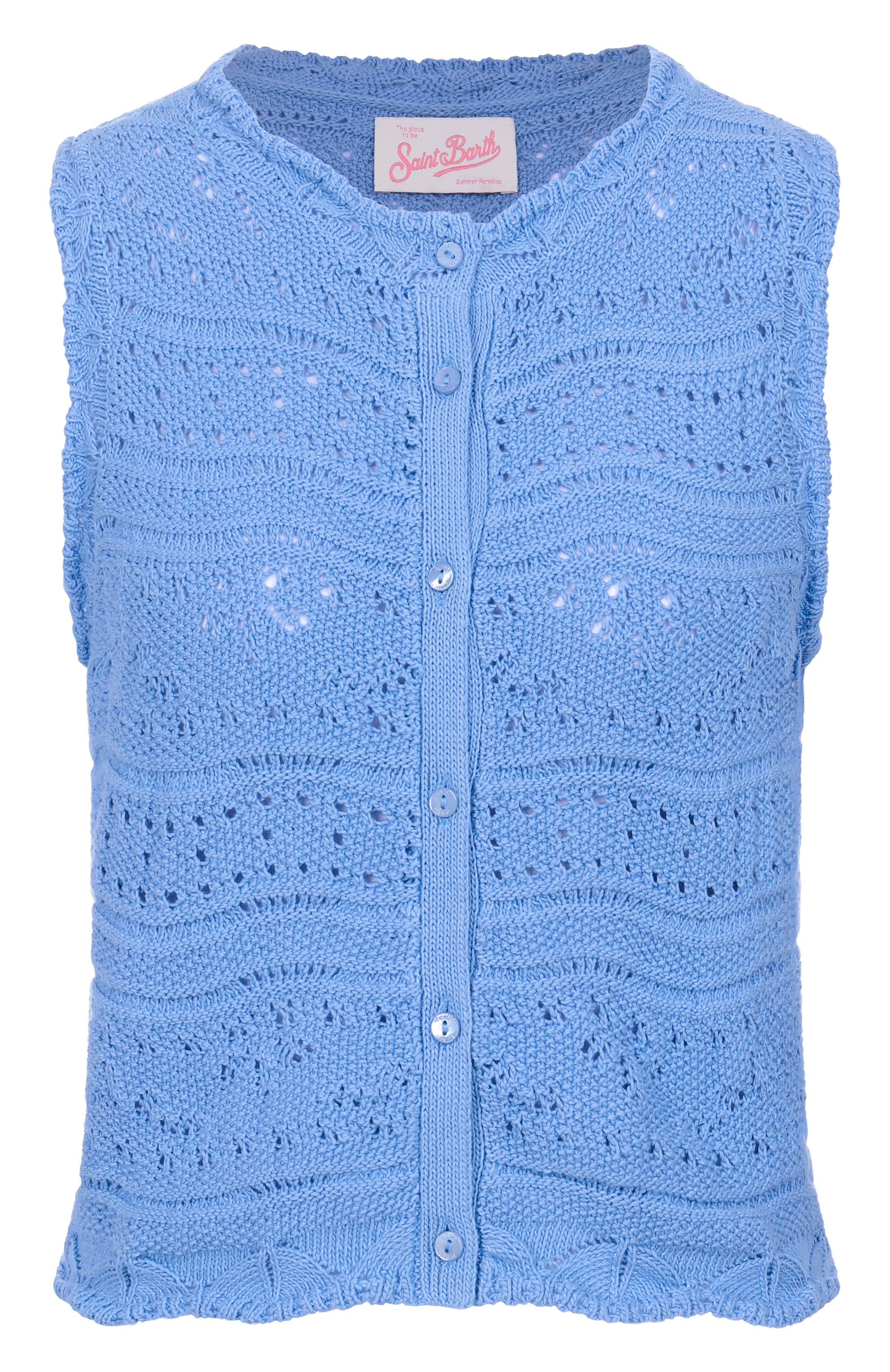 Хлопковый топ MC2 SAINT BARTH, арт. STBW J0LE/06218H, фото 1