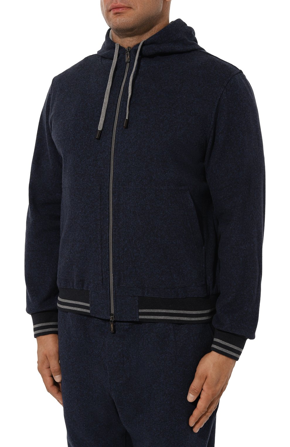 Толстовка �из хлопка и шерсти CAPOBIANCO, арт. 17M409.FS00./58, фото 3