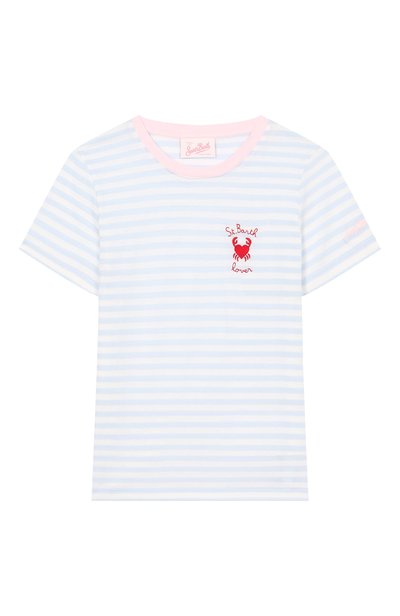 Хлопковая футболка MC2 SAINT BARTH, арт. ELLY006-03611L/ELLY STRIPES