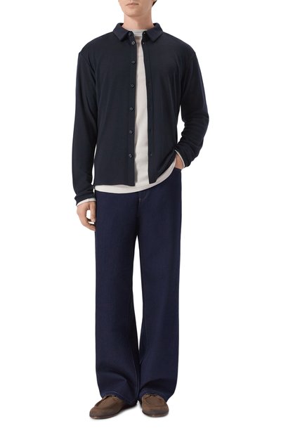 Джинсы GIORGIO ARMANI синего цвета по цене 126500 руб., арт. GM002034/AF28862, фото 2 Джинсы GIORGIO ARMANI, арт. GM002034/AF28862, фото 2