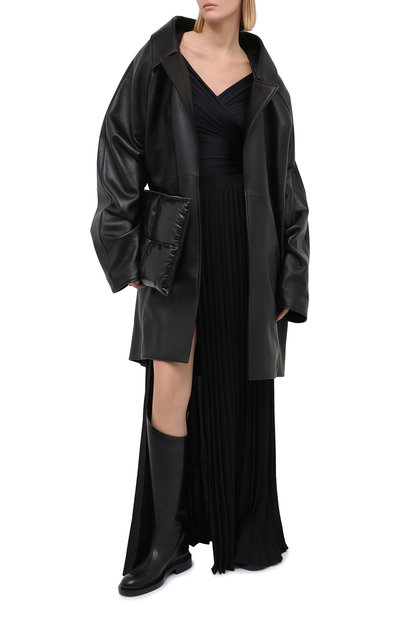 Кожаное пальто BALENCIAGA, арт. 640982/TES07, фото 3