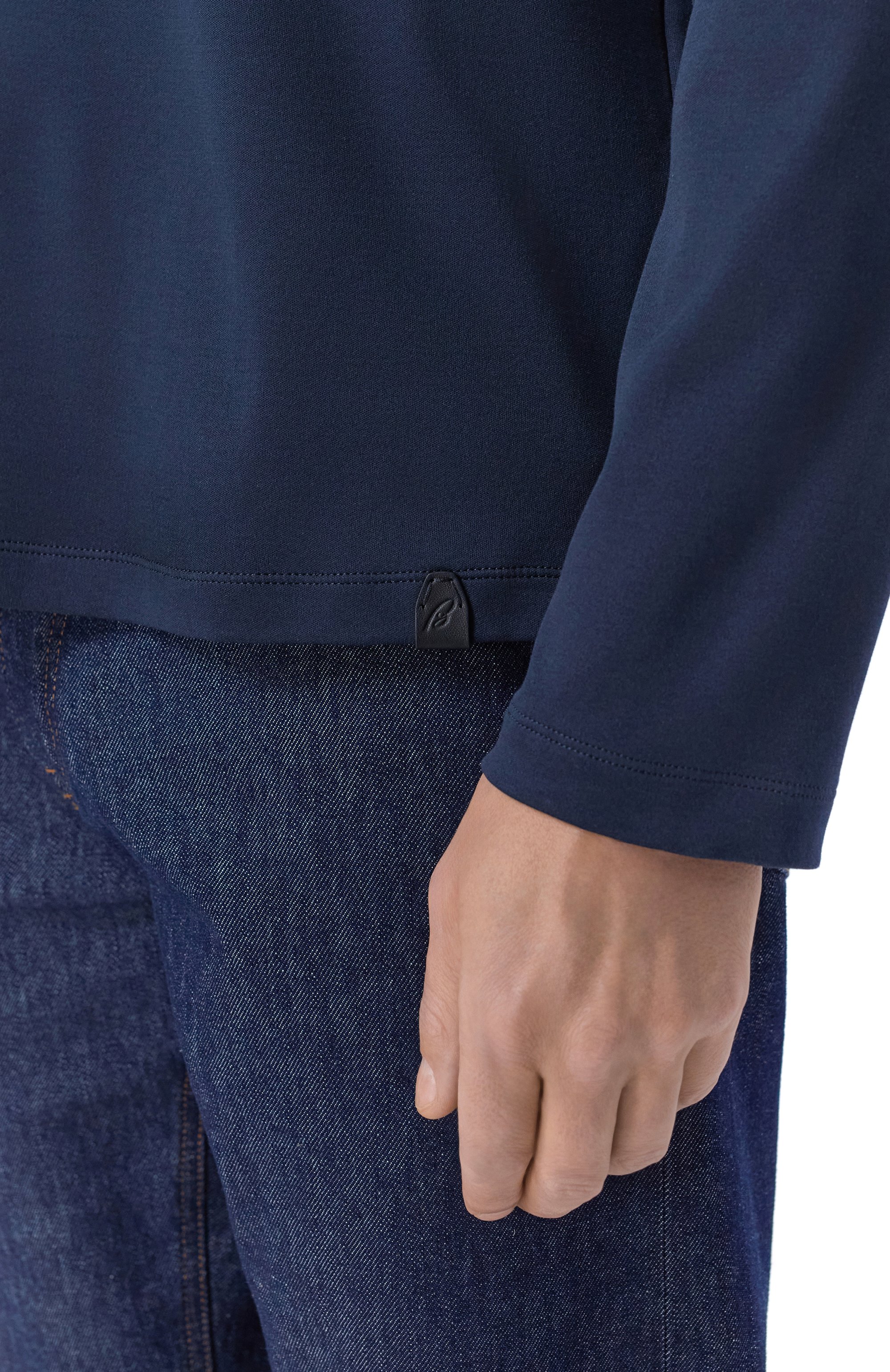 Хлопковый лонгслив BRIONI, арт. UJTY0L/PC601, фото 5