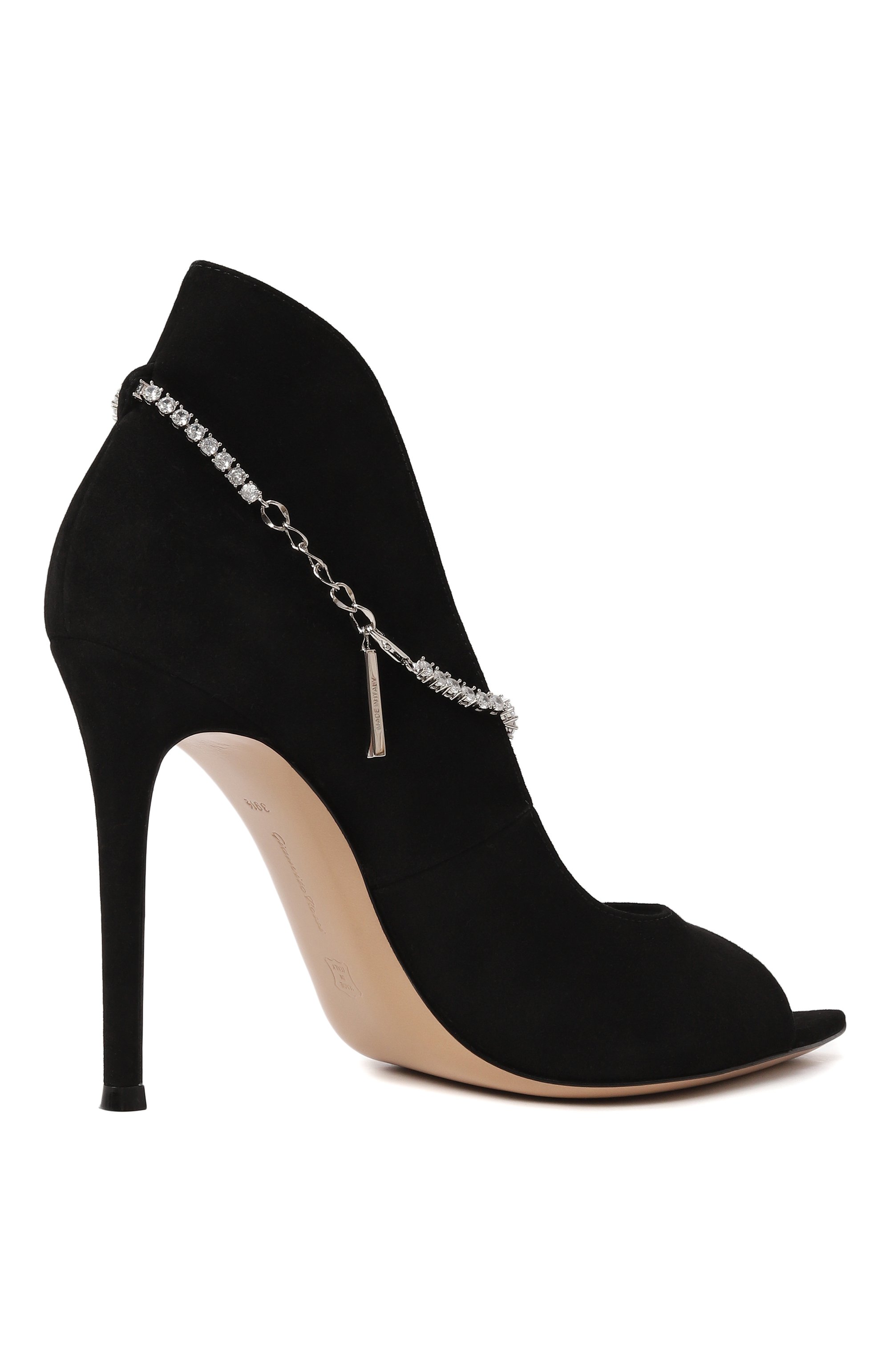 Замшевые туфли GIANVITO ROSSI, арт. G50649.15RIC.CAMNER0, фото 5