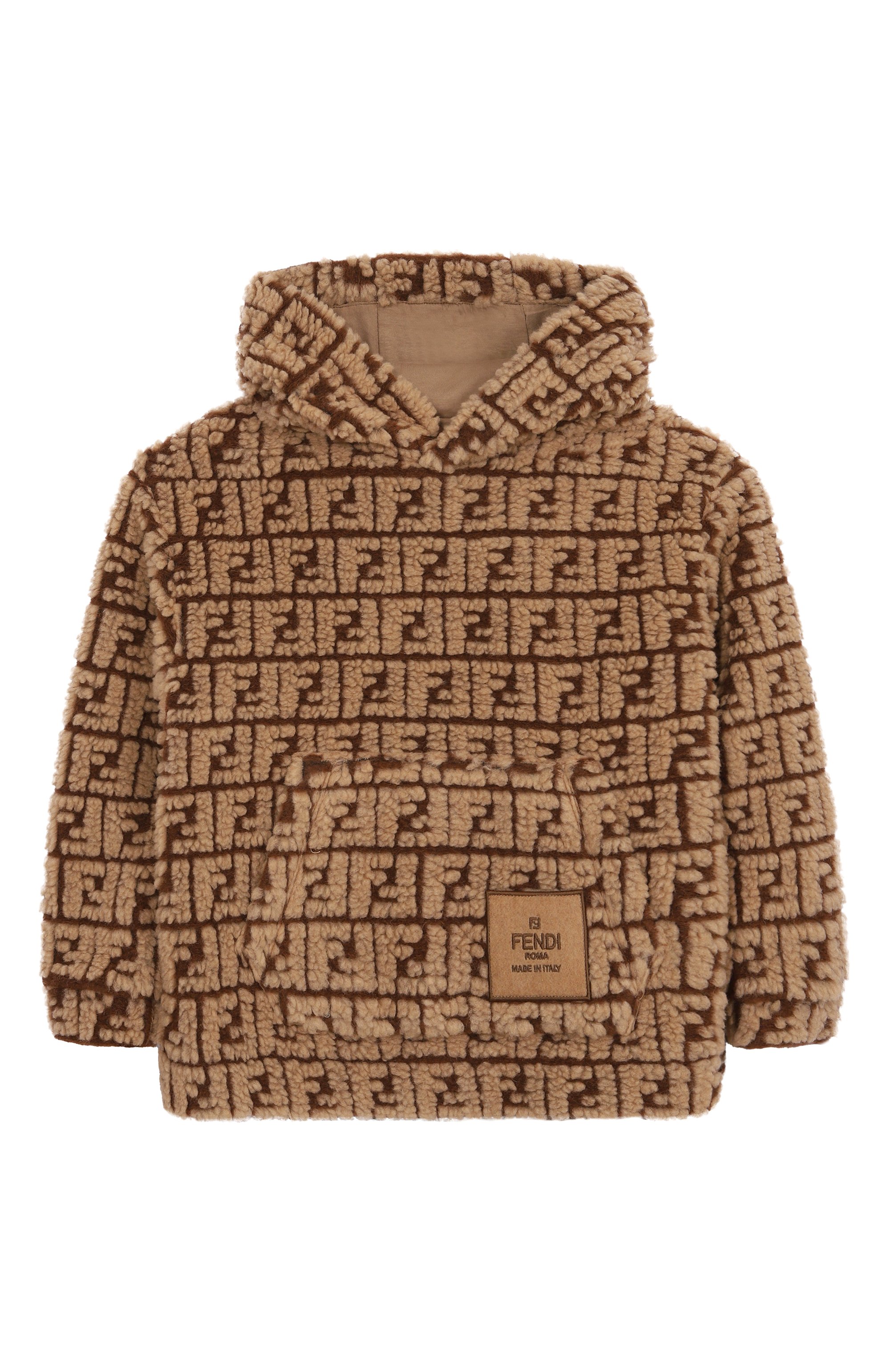 Шерстяное худи FENDI, арт. JUH066/A0CD/4-6, фото 1