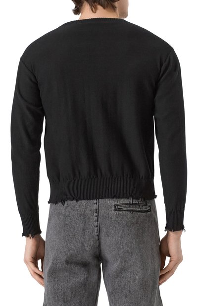 Хлопковый свитер MM6, арт. SH0HL0020/M13081, фото 4