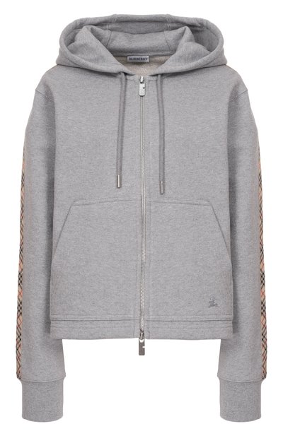 Женский хлопковая толстовка BURBERRY, арт. 8118973