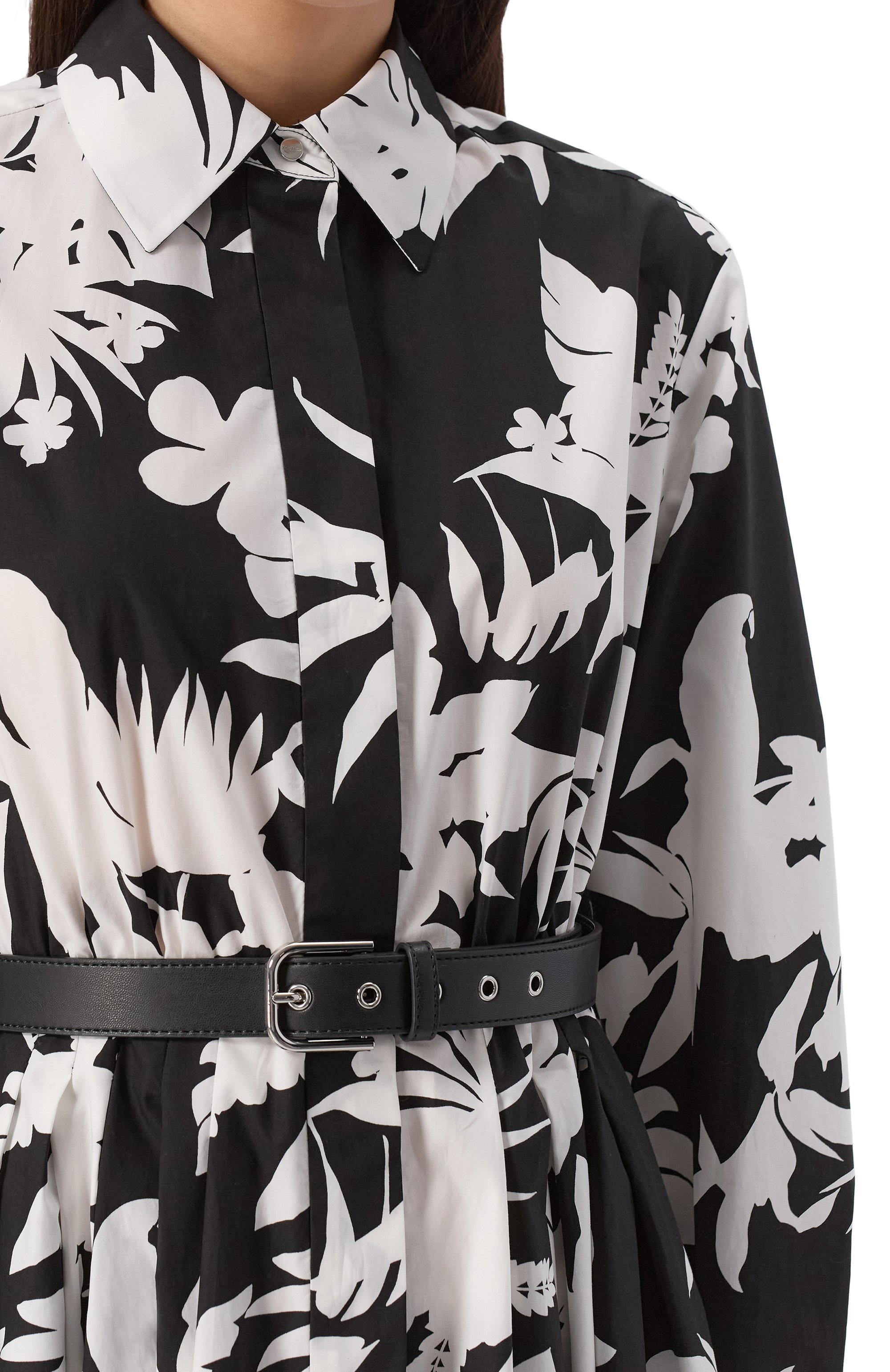 Хлопковое платье MAX MARA STUDIO, арт. USSEL, фото 5