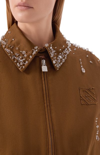 Хлопковый бомбер GIUSEPPE DI MORABITO, арт. 06PSB0365R 16310, фото 5