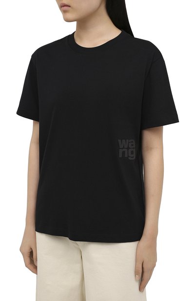 Хлопковая футболка ALEXANDERWANG.T, арт. 4CC1201152, фото 3