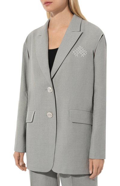 Льняной жакет AKHMADULLINA, арт. 1123.2JT308/L723, фото 3