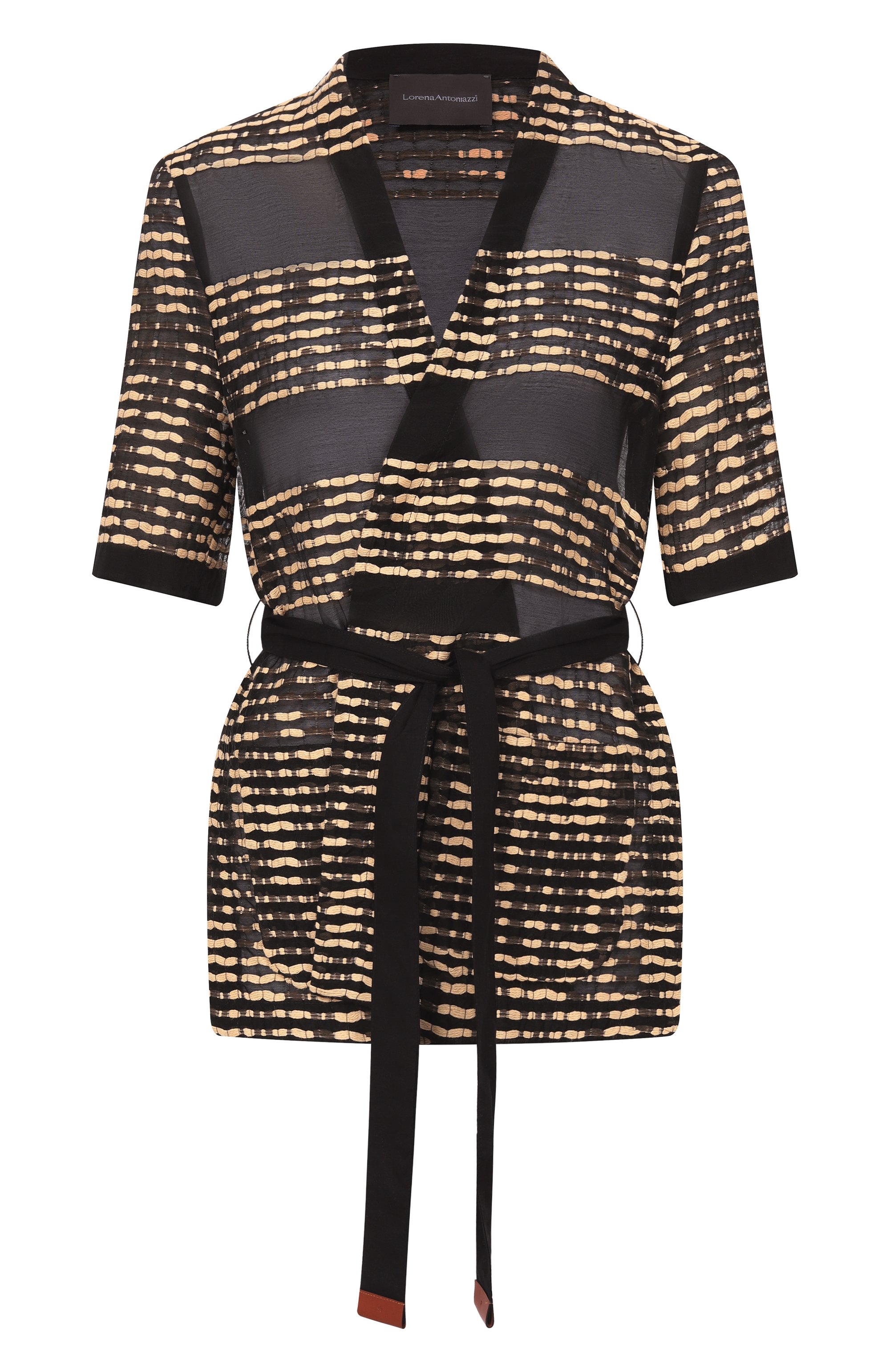 Хлопковый жакет LORENA ANTONIAZZI, арт. E2648GA18B/5282, фото 1