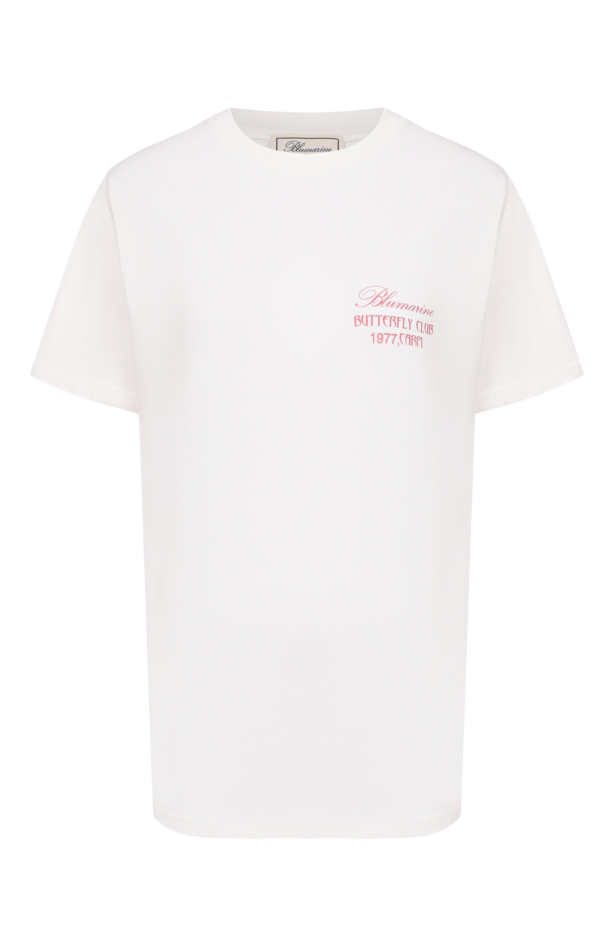 Хлопковая футболка BLUMARINE, арт. 4T107A/TJ0027, фото 1