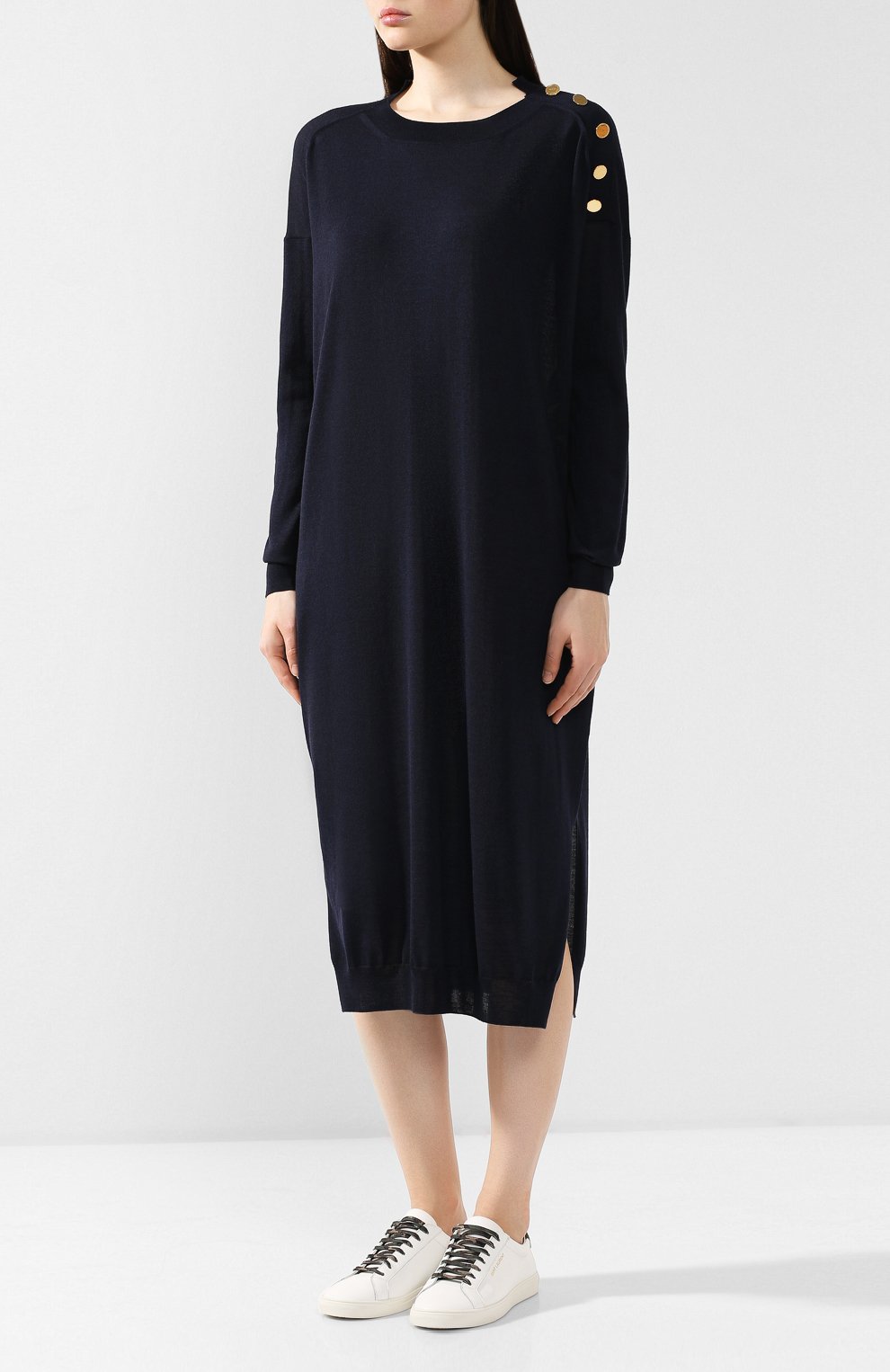 Платье из смеси шерсти и шелка STELLA MCCARTNEY, арт. 269330/S2087, фото 3
