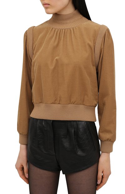 Вельветовый свитшот SAINT LAURENT, арт. 648730/Y7C38, фото 3