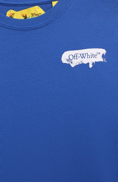 Хлопковый лонгслив OFF-WHITE, арт. 0BAB001S24JER003/4-10, фото 3