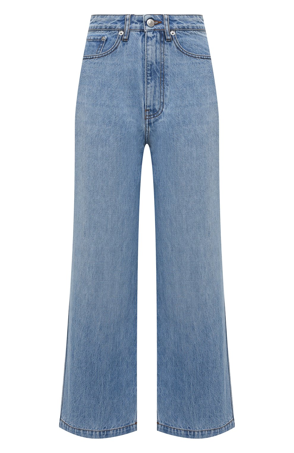 Джинсы NANUSHKA голубого цвета по цене 38850 руб., арт. JANE_LIGHT BLUE_RIGID DENIM, фото 1 Джинсы NANUSHKA, арт. JANE_LIGHT BLUE_RIGID DENIM, фото 1