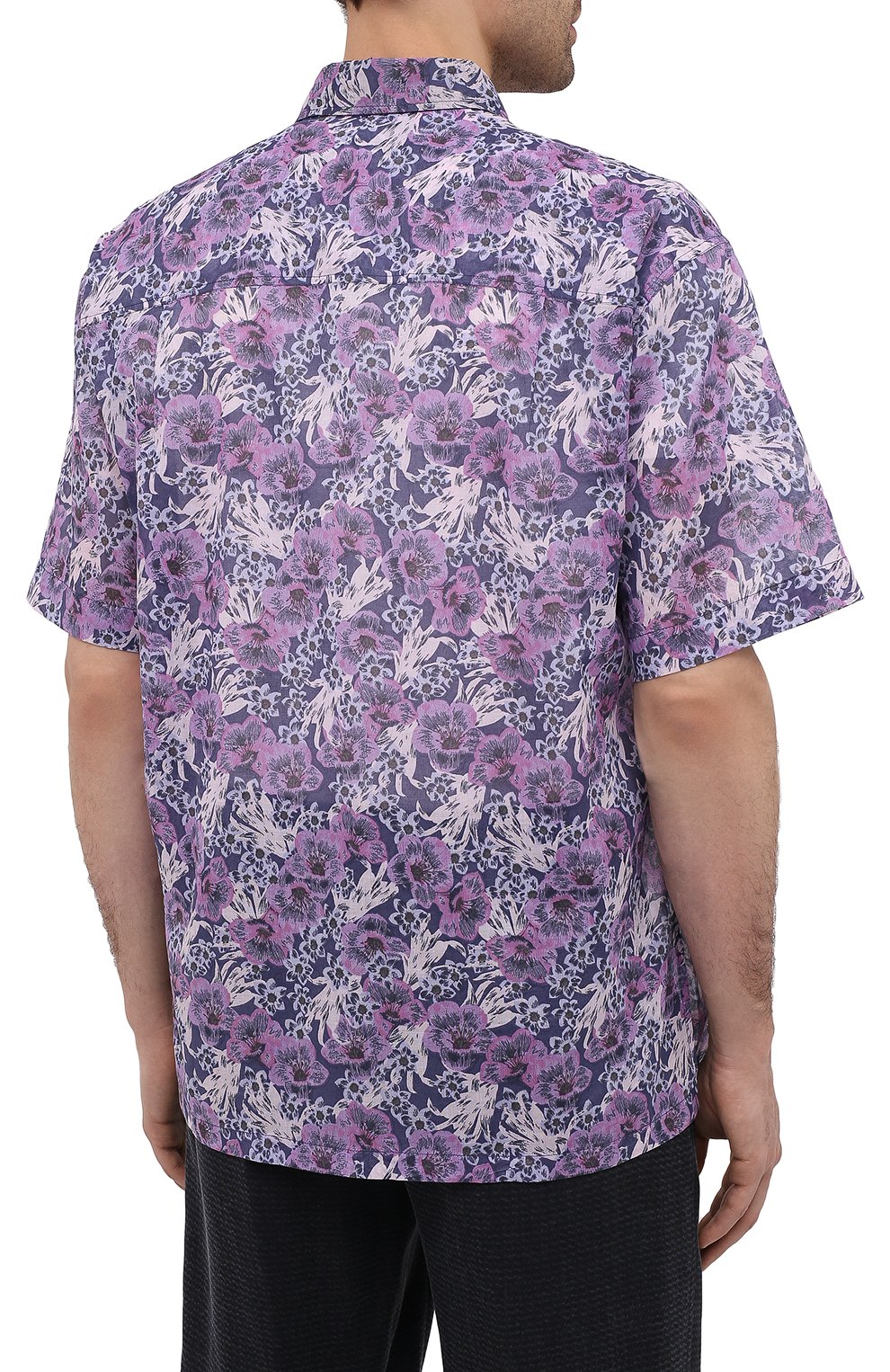 Хлопковая рубашка ISABEL MARANT, арт. CH0734-21P009H/IGGYNI, фото 4