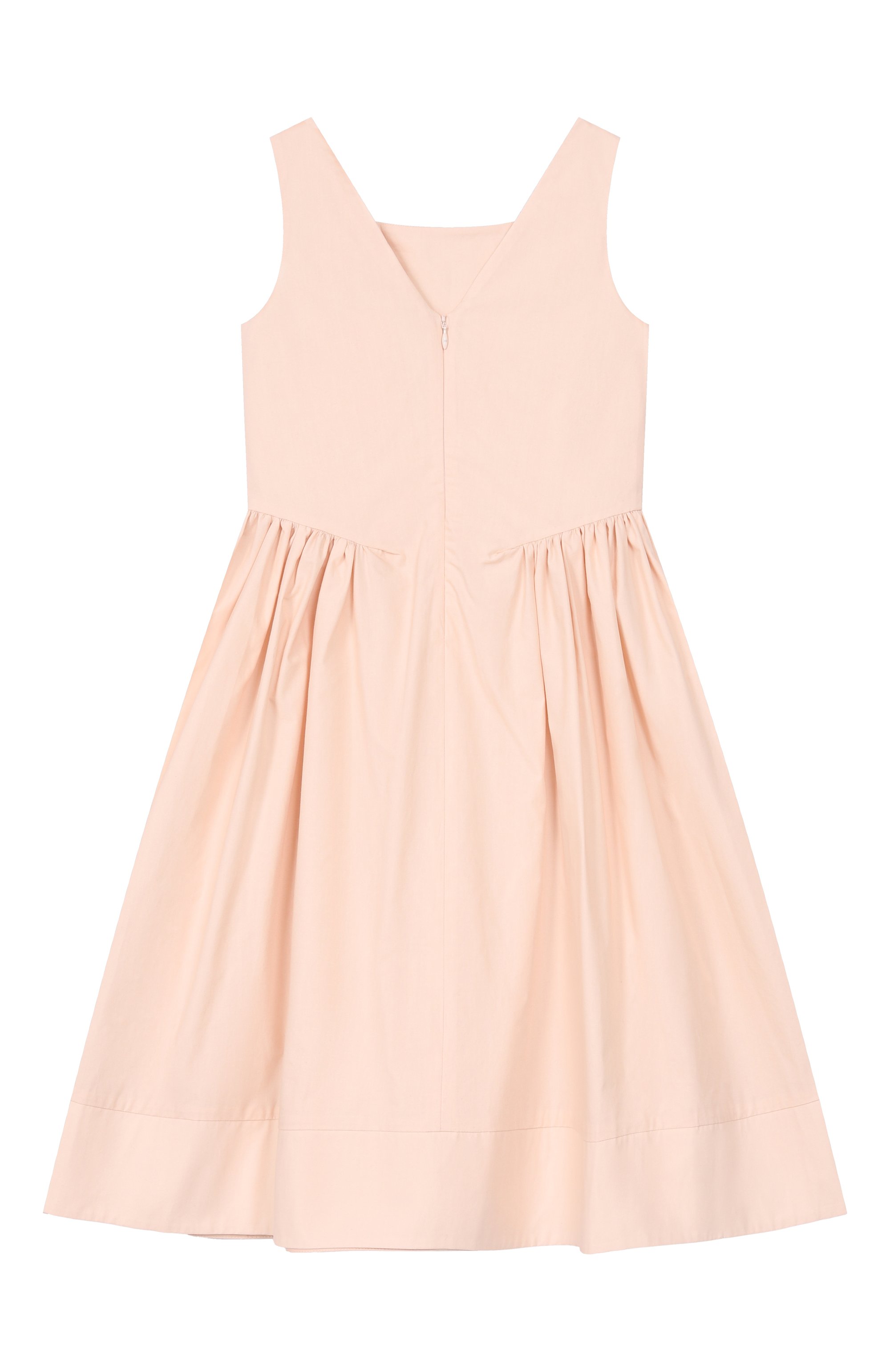 Хлопковая платье ELISABETTA FRANCHI LA MIA BAMBINA, арт. EFAB6640/CA235_001, фото 2