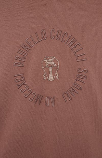 Хлопковое худи BRUNELLO CUCINELLI, арт. BN05NE870C, фото 3