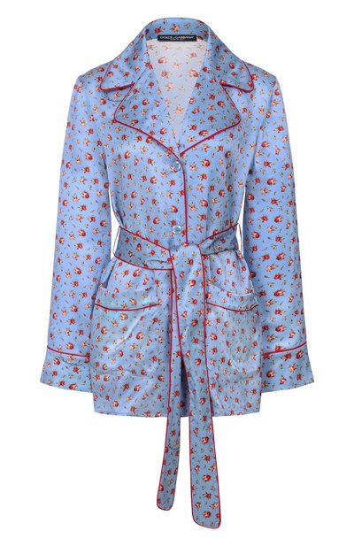 Женская шелковая блузка DOLCE & GABBANA, арт. F5Q03T/IS10H