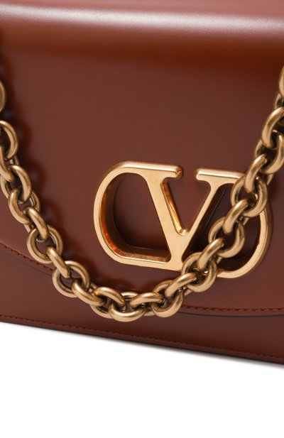 Сумка vain small VALENTINO коричневого цвета по цене 493000 руб., арт. 6W0B0R17/GCB, фото 3 Сумка vain small VALENTINO, арт. 6W0B0R17/GCB, фото 3