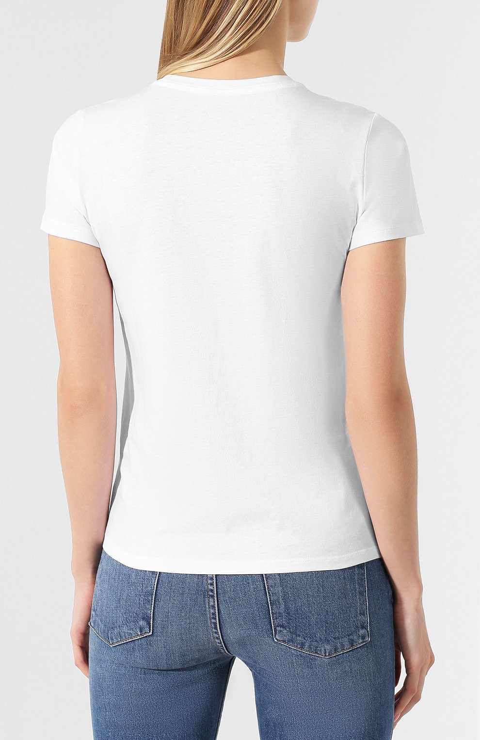 Хлопковая футболка MICHAEL MICHAEL KORS, арт. MH85M2Y97J, фото 4