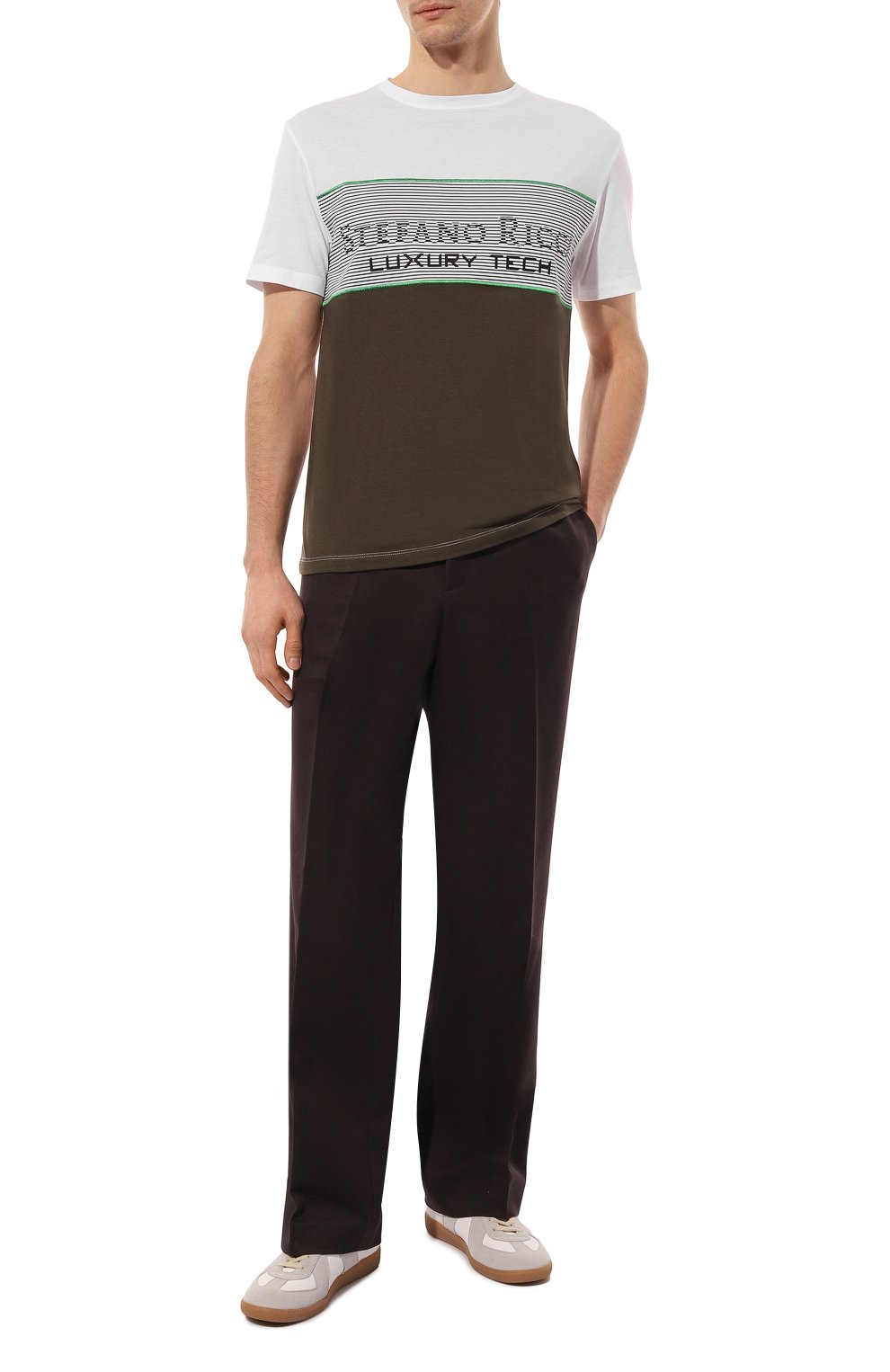 Футболка STEFANO RICCI разноцветного цвета по цене 86450 руб., арт. MNH3202320/803, фото 2 Футболка STEFANO RICCI, арт. MNH3202320/803, фото 2