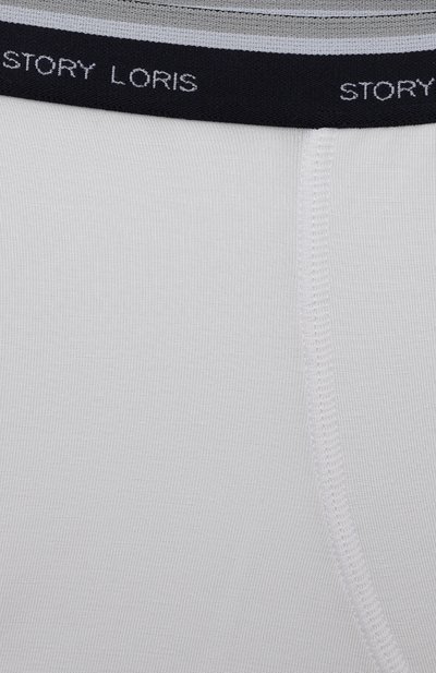 Боксеры STORY LORIS белого цвета по цене 5700 руб., арт. 17198H/8A-16A, фото 3 Боксеры STORY LORIS, арт. 17198H/8A-16A, фото 3