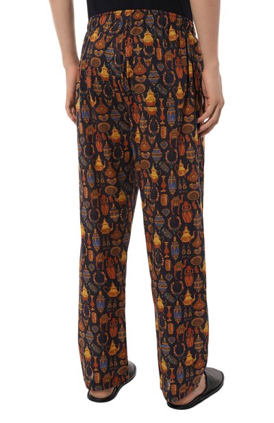 Хлопковые домашние брюки DEREK ROSE, арт. 3564-LEDB071, фото 4