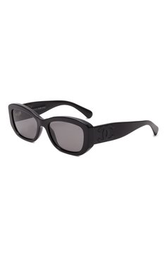 Женские солнцезащитные очки CHANEL черного цвета, арт. 5493-C888T8 | Фото 1 (Нос: Не проставлено; Региональные ограничения белый список (Axapta Mercury): Не проставлено; Материал: Пластик; Тип очков: С/з; Оптика Гендер: оптика-женское; Очки форма: Прямоугольные)