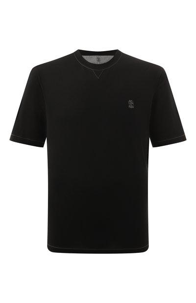 Мужская хлопковая футболка BRUNELLO CUCINELLI, арт. M0B131328G