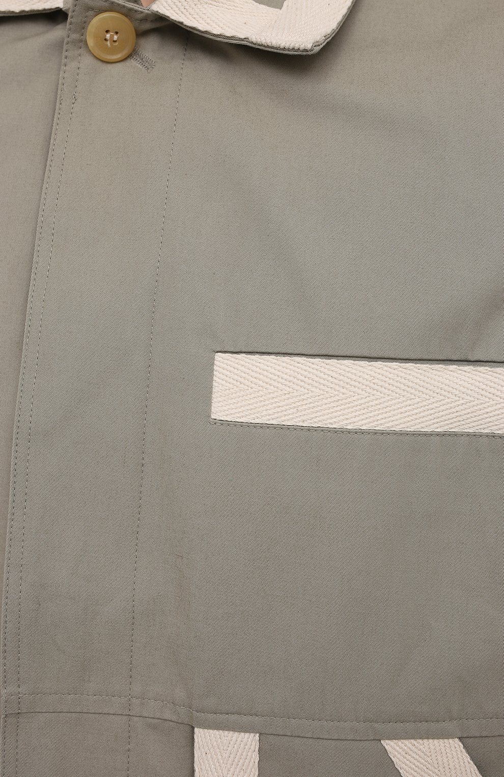 Хлопковая куртка JACQUEMUS, арт. 215BL03/101530, фото 5