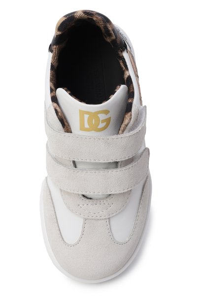 Кожаные кеды DOLCE & GABBANA, арт. DN0234/AX262, фото 4