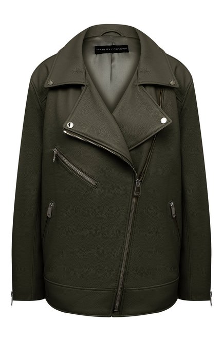 Женская кожаная куртка MASLOV, арт. SMW99