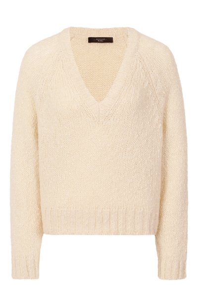 Женский свитер из хлопка и шерсти WEEKEND MAX MARA, арт. AL0A